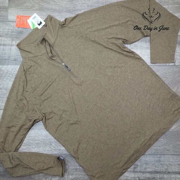 Storm Creek Half Zip Pull Over Sweatshirt Size L - Picture 1 of 5